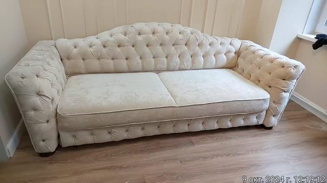 Замена обивки дивана на дому. Багратионовск