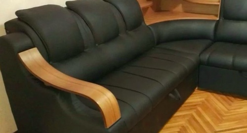 Перетяжка кожаного дивана. Багратионовск